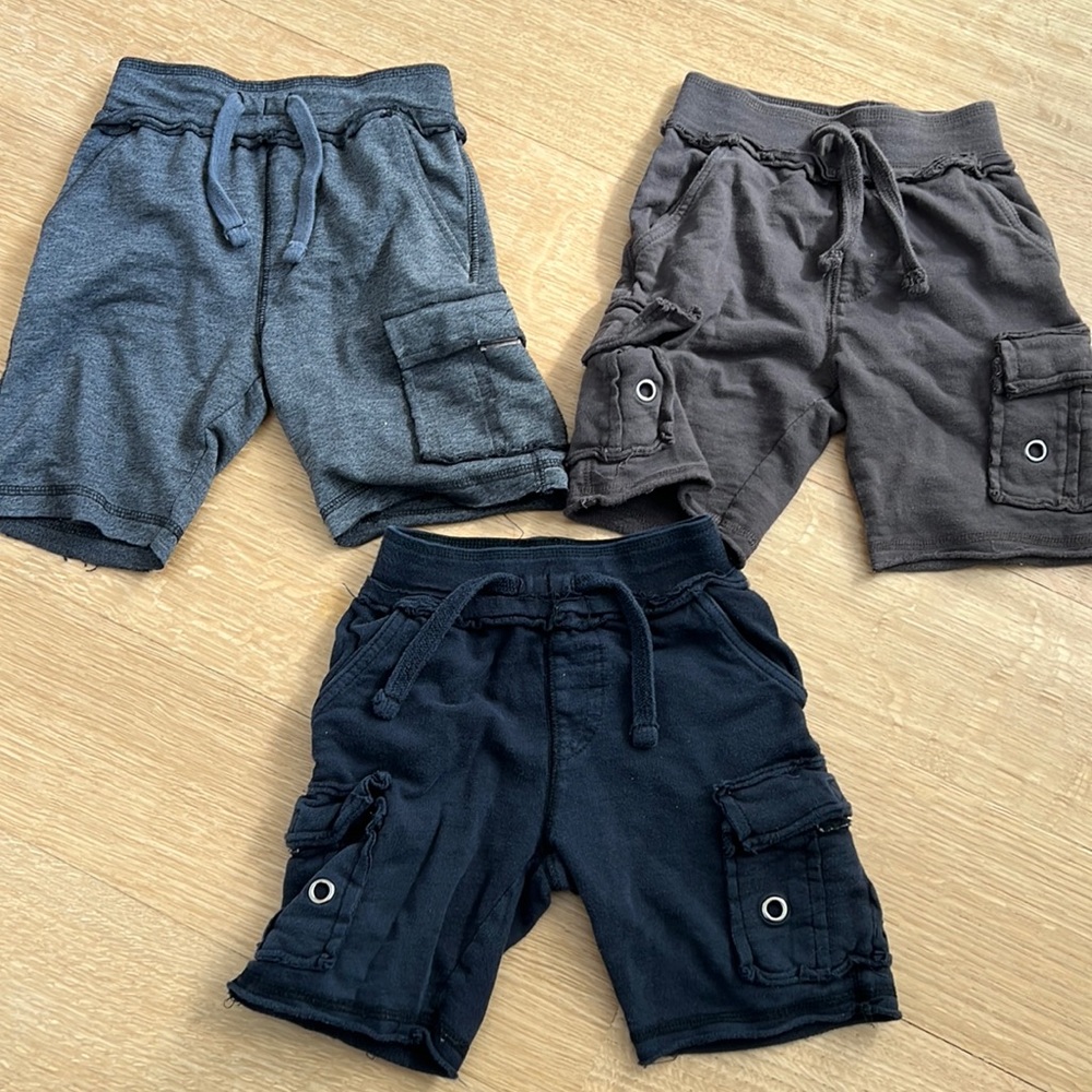 Mish boys shorts. 3 pairs.